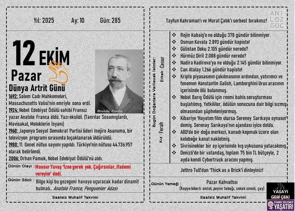 Dünya Artrit Günü 1